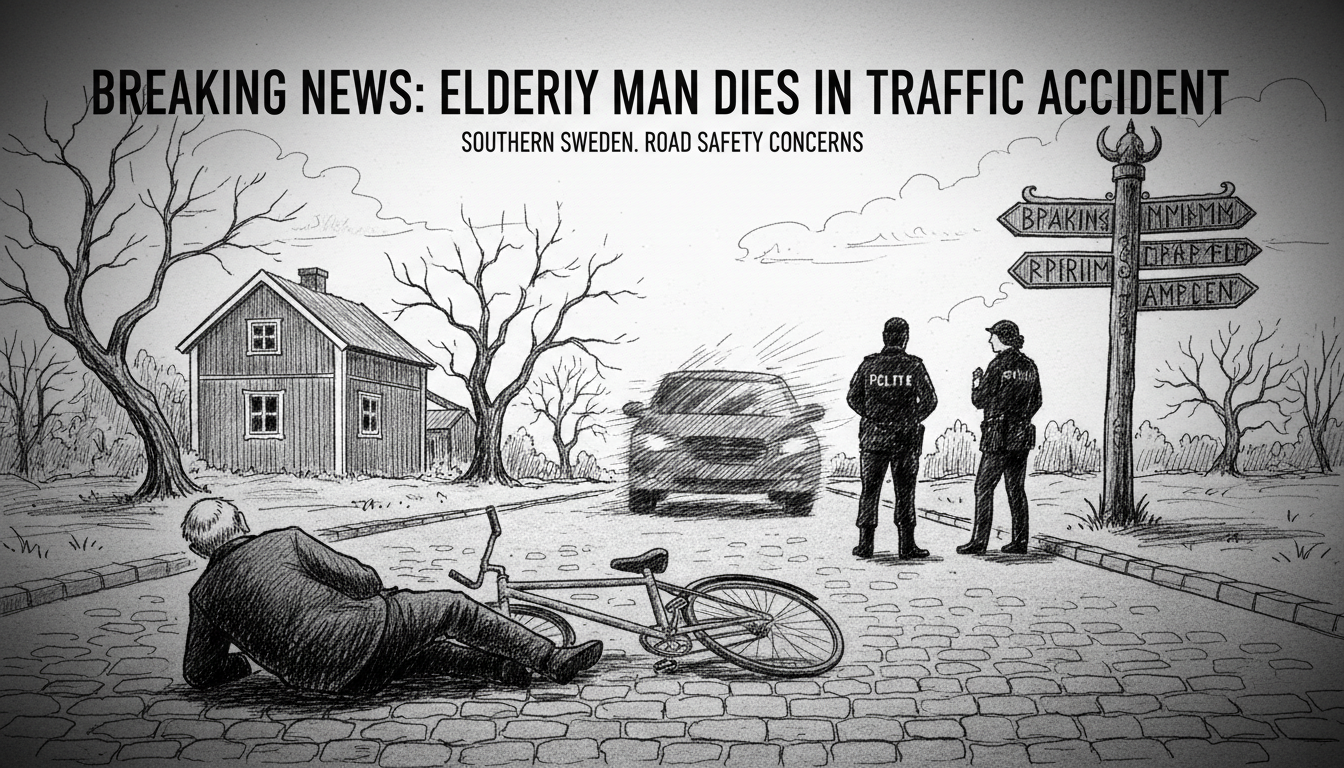Elderly Man Dies in Traffic Accident
