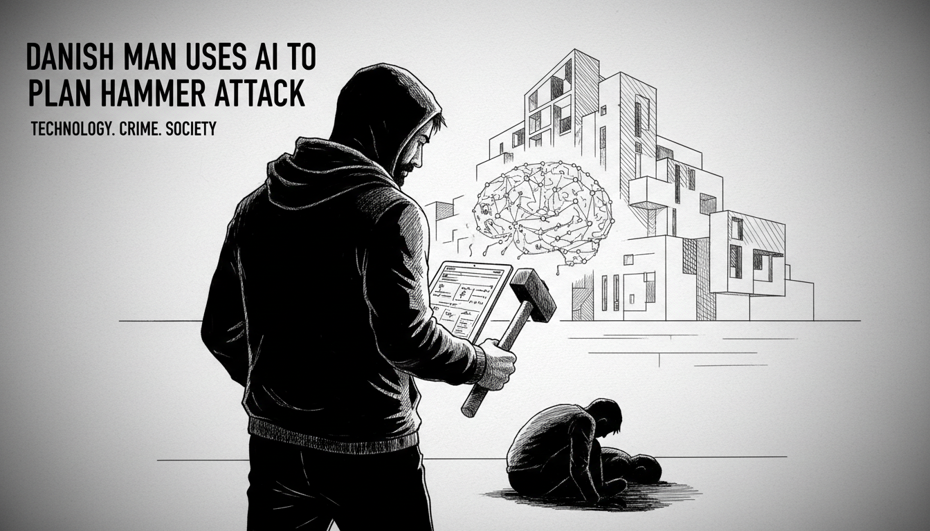 Danish Man Uses AI to Plan Hammer Attack on Father-in-Law