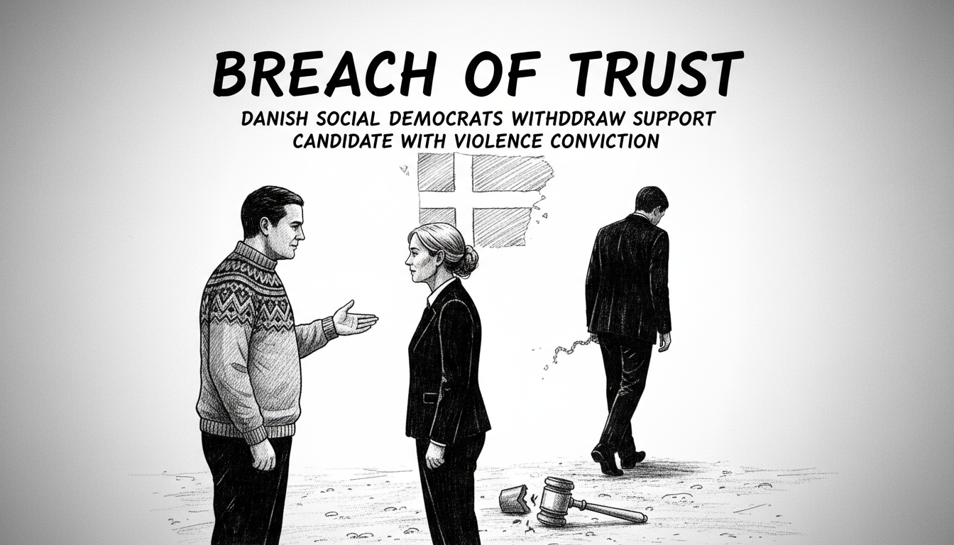 Danish Social Democrats Withdraw Support From Candidate With Violence Conviction