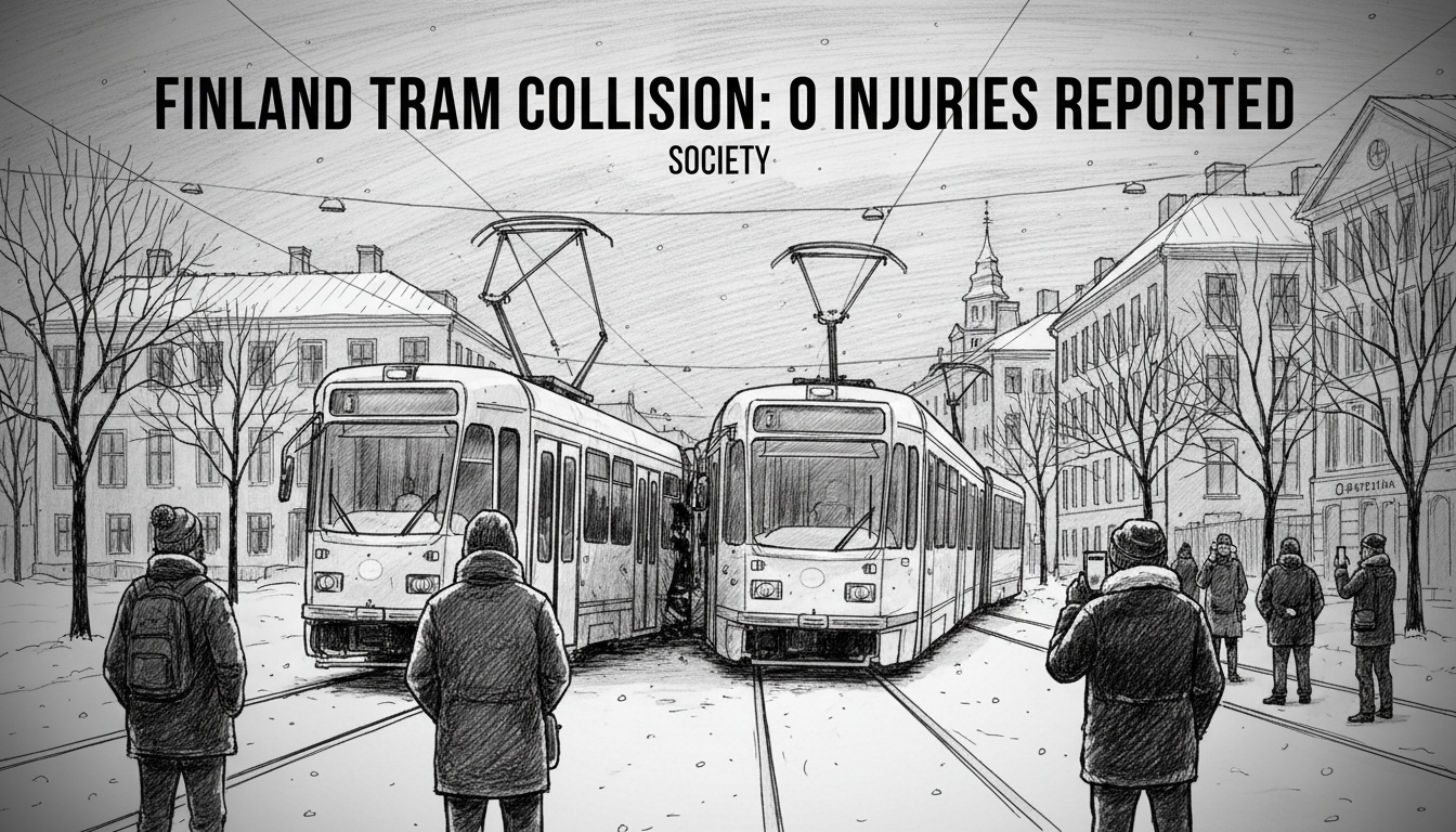 Finland Tram Collision: 0 Injuries Reported