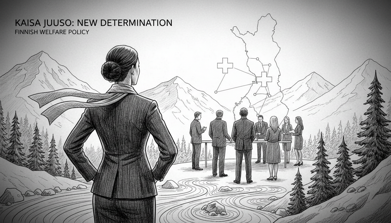 Finnish Minister Kaisa Juuso Shows New Confidence After Summer Break