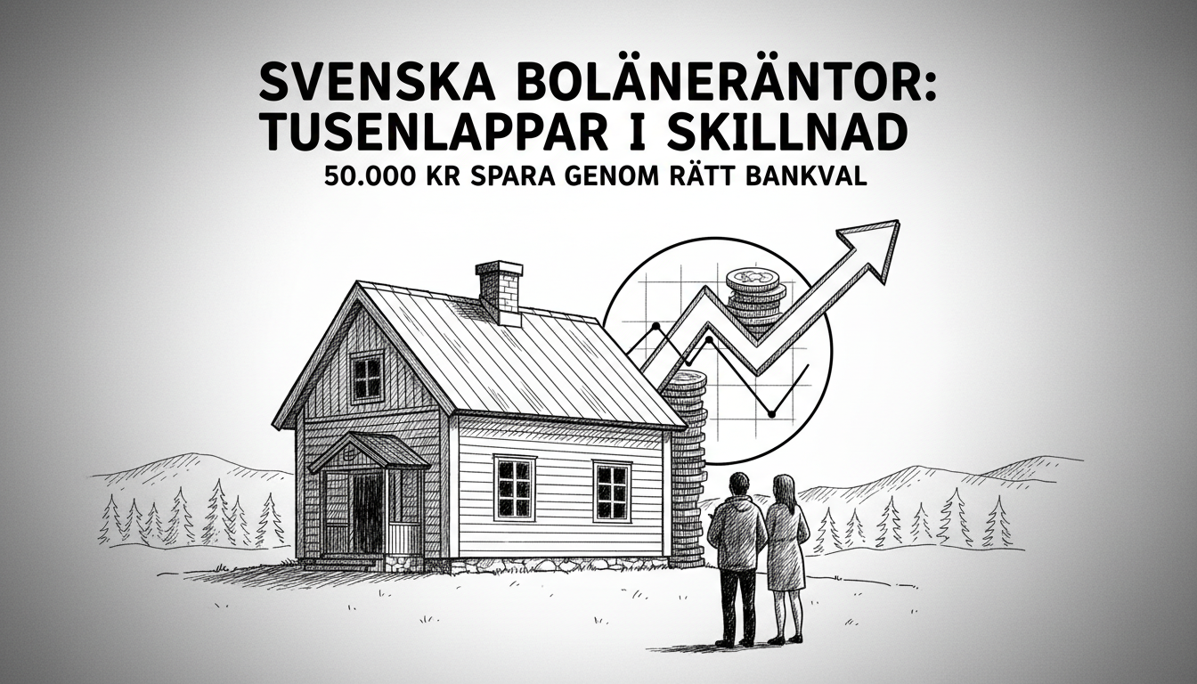 Swedish Mortgage Rate Differences Cost Homeowners Thousands