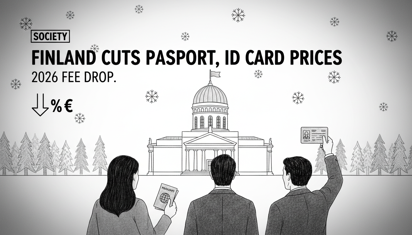 Finland Cuts Passport, ID Card Prices: 2026 Fee Drop
