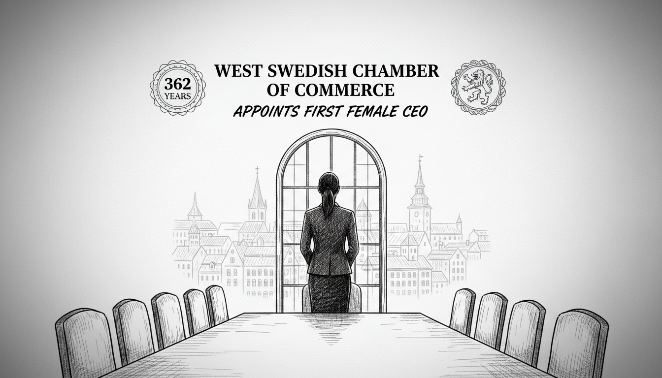 West Swedish Chamber of Commerce Appoints First Female CEO