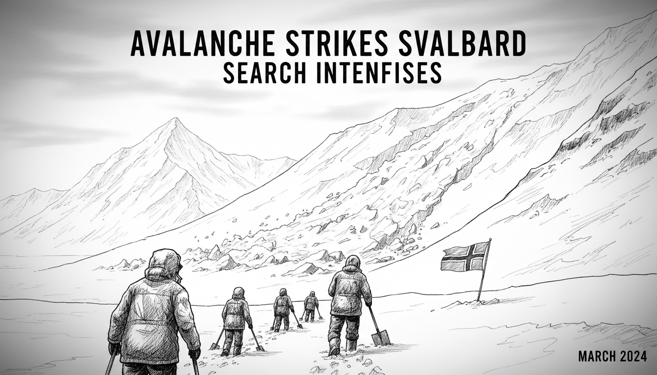 Avalanche Strikes Svalbard as Search Operation Intensifies