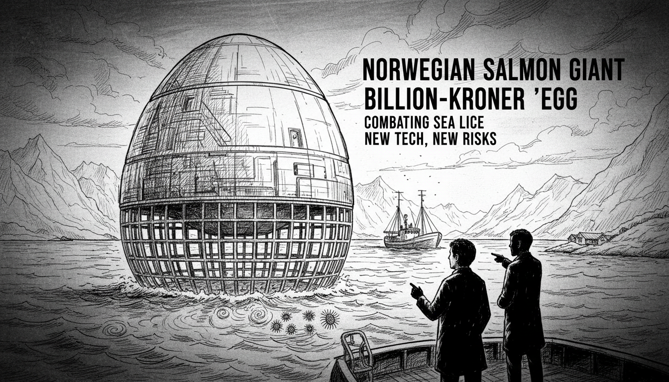Norwegian Salmon Giant Tests Billion-Kroner 'Egg' to Combat Sea Lice
