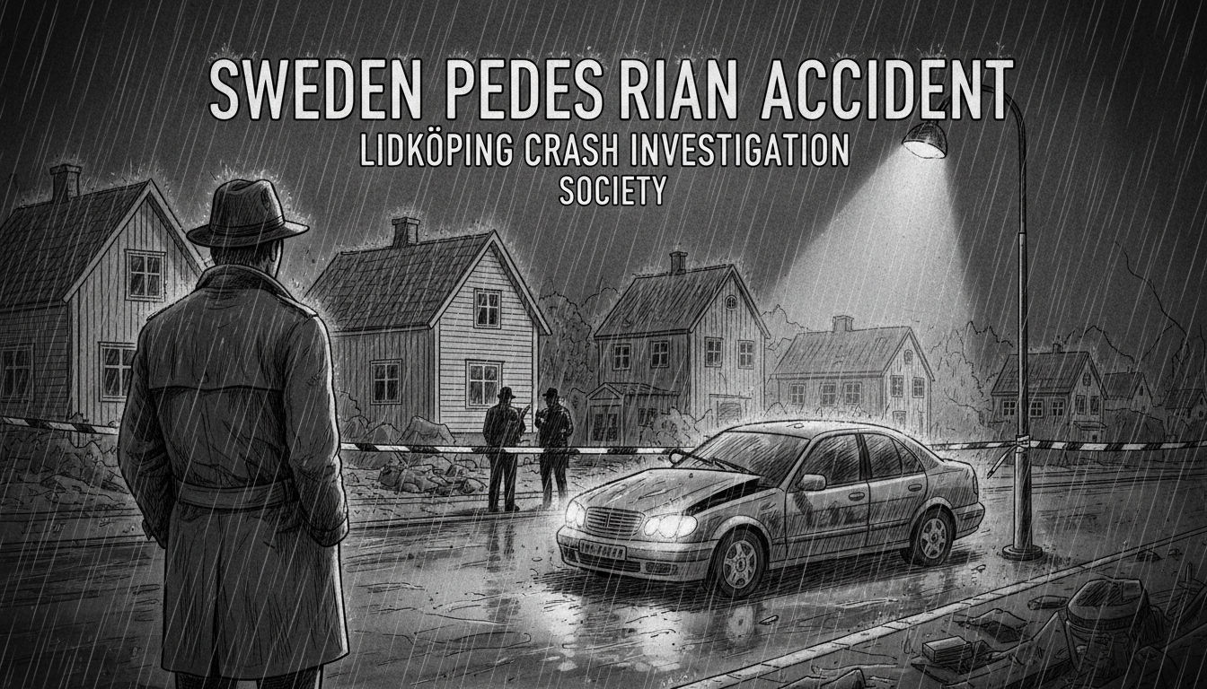 Sweden Pedestrian Accident: Lidköping Crash Investigation