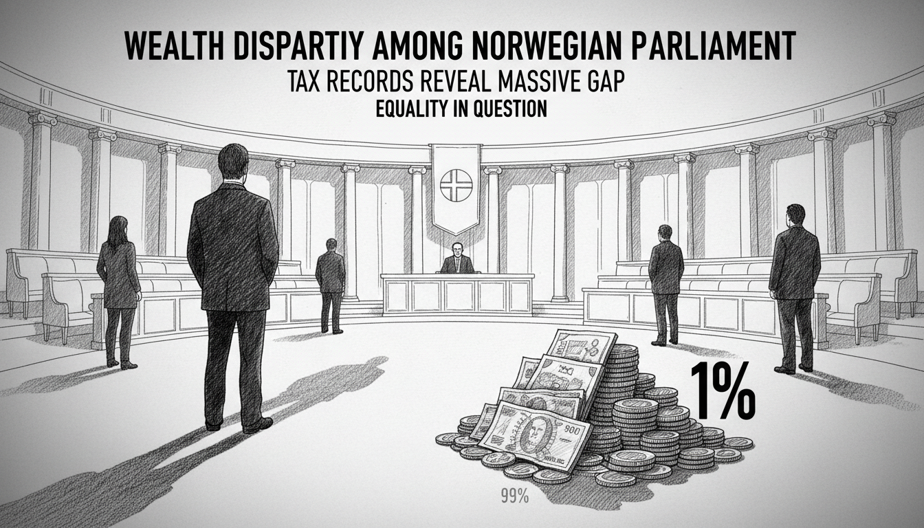 Wealth Disparity Revealed Among Norwegian Parliament Members