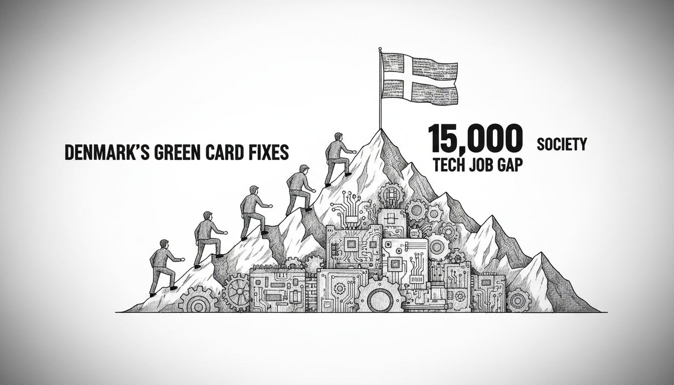 Denmark's Green Card Fixes 15,000 Tech Job Gap