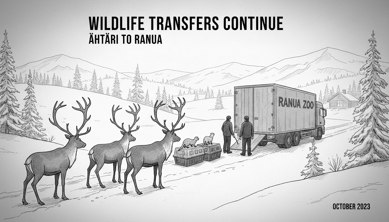 Wildlife Transfers Continue from Closed Finnish Animal Park