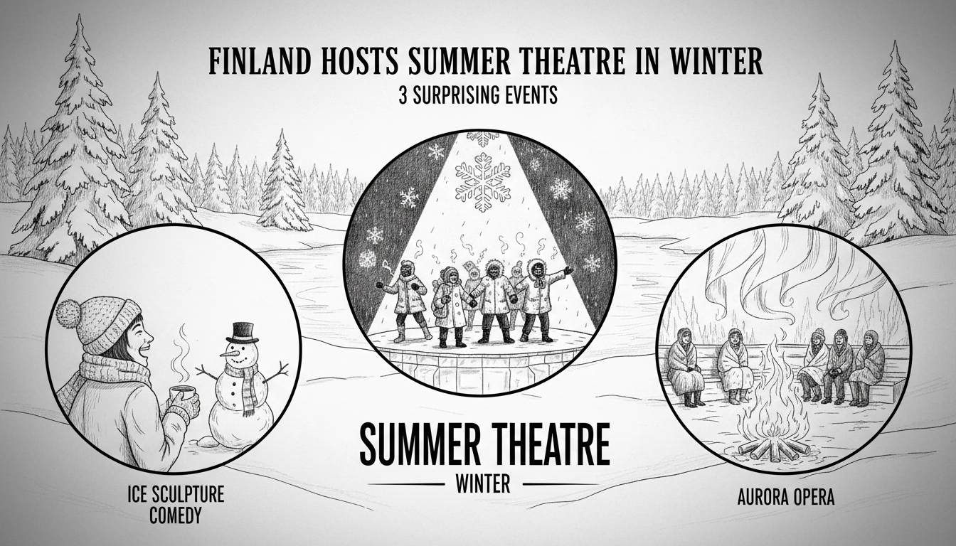 Finland Hosts Summer Theatre in Winter: 3 Surprising Events
