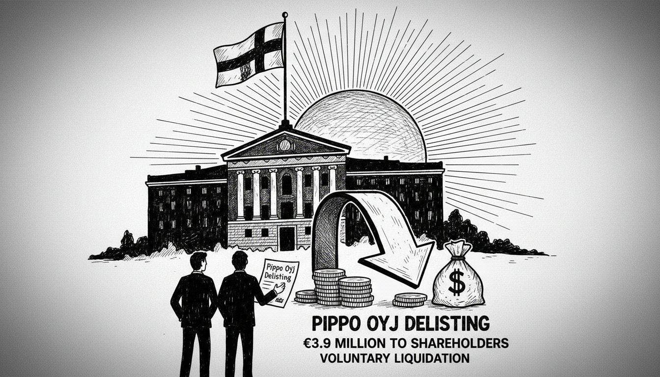 Finnish Company Piippo Oyj to Delist from Helsinki Stock Exchange