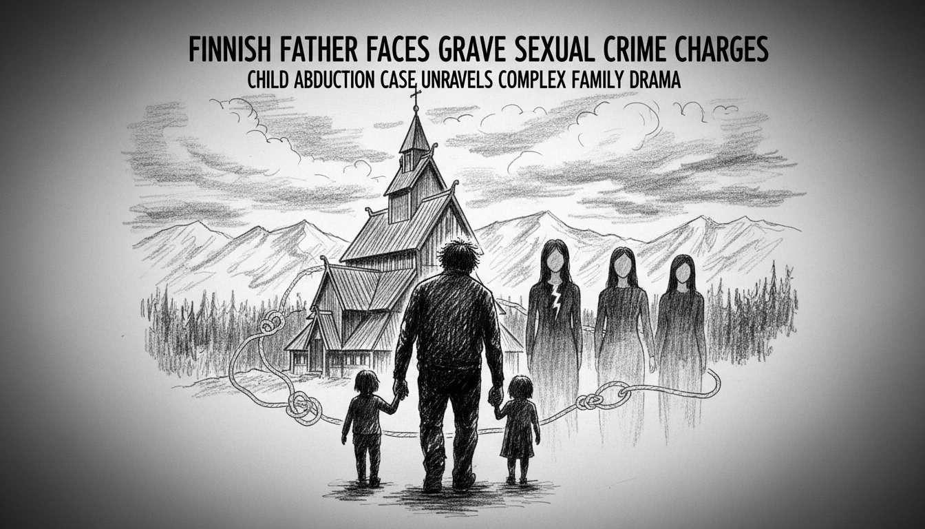 Finnish Father Faces Grave Sexual Crime Charges After Child Abduction Case