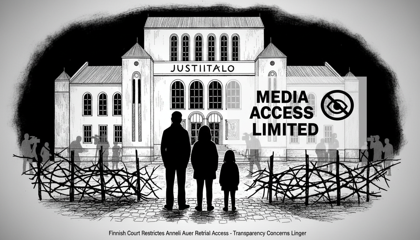 Finnish Court Restricts Media Access in Anneli Auer Retrial Proceedings