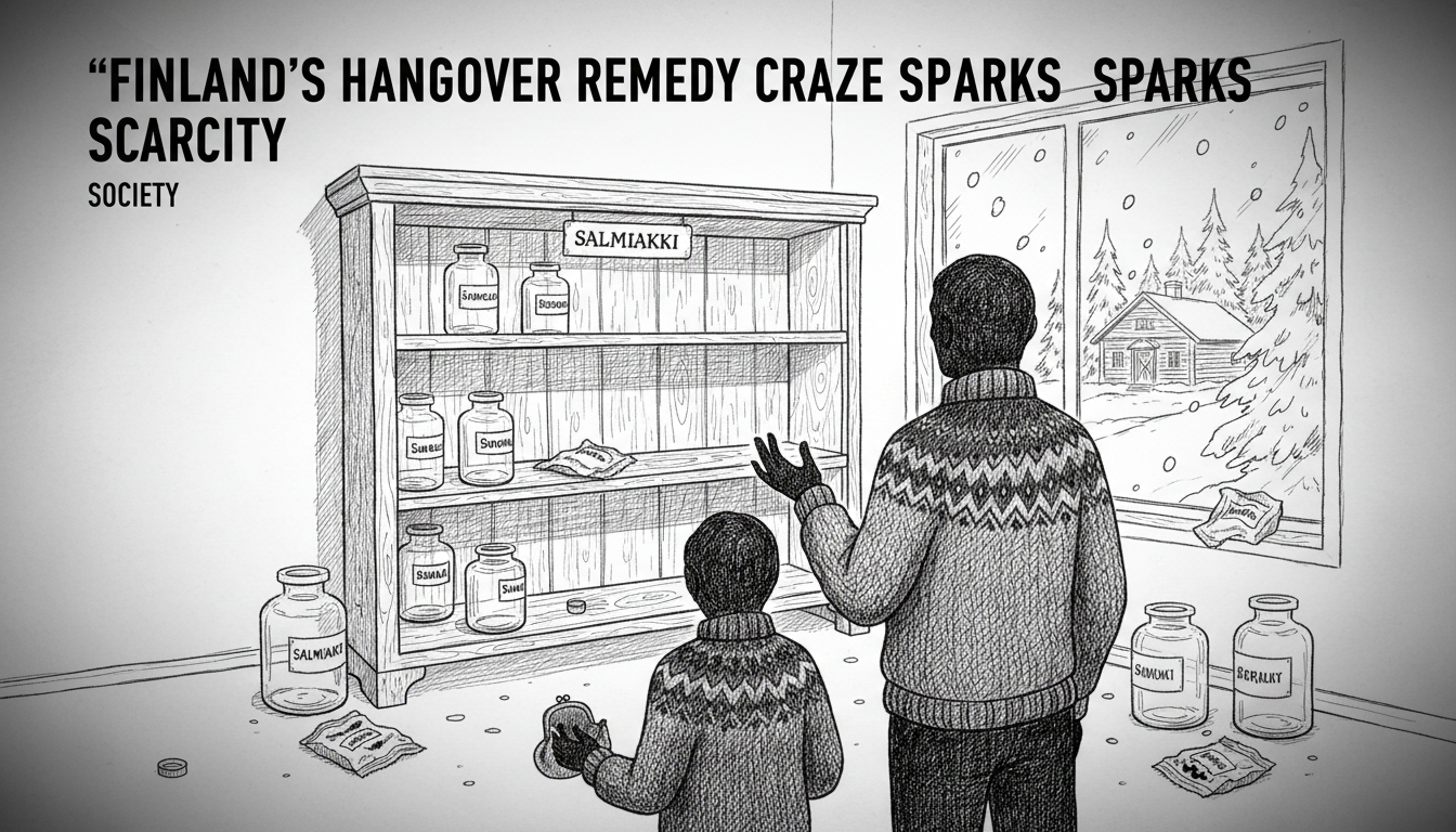 Finland's Hangover Remedy Craze Sparks Scarcity