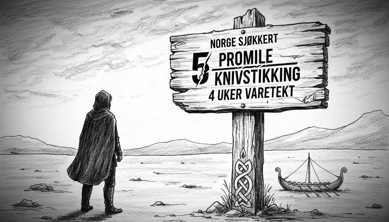 Norway Shocked by 5 Promille Stabbing: 4-Week Custody