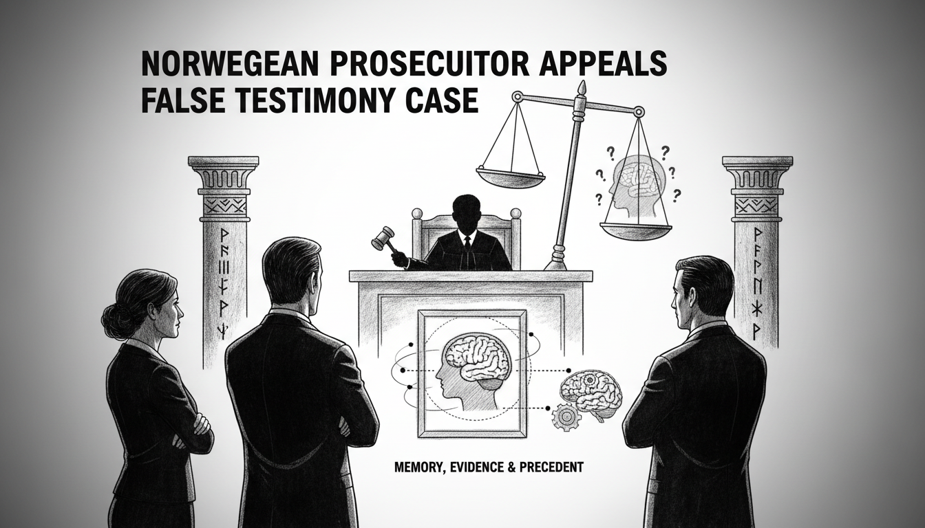 Norwegian Prosecutor Appeals Acquittal in False Testimony Case