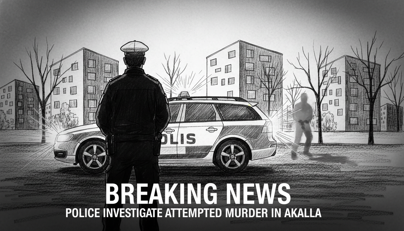 Police Investigate Attempted Murder in Akalla