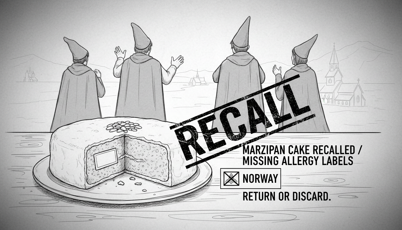 Marzipan Cake Recall Over Missing Allergy Labels