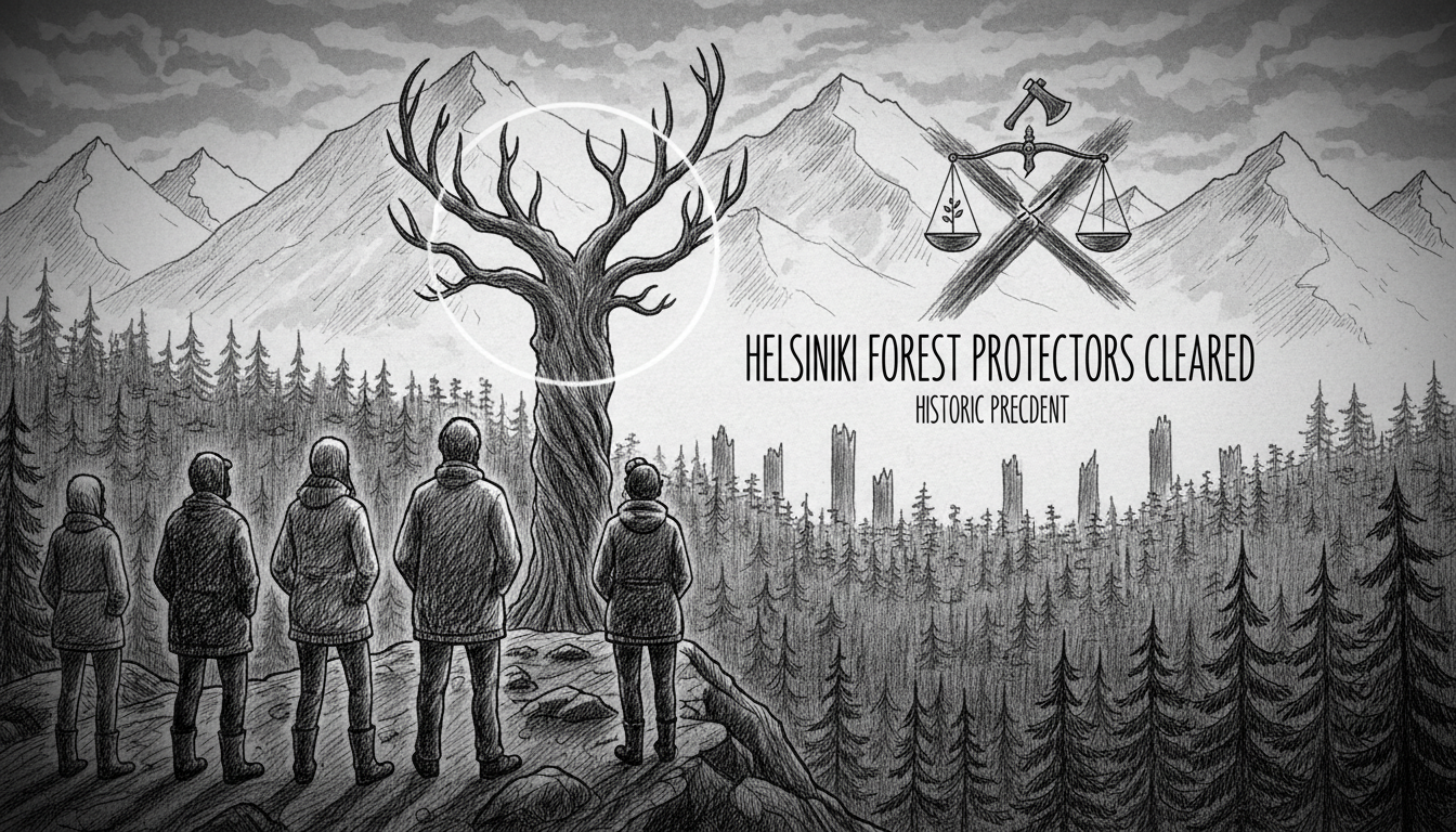 Activists Cleared in Helsinki Forest Protest Case