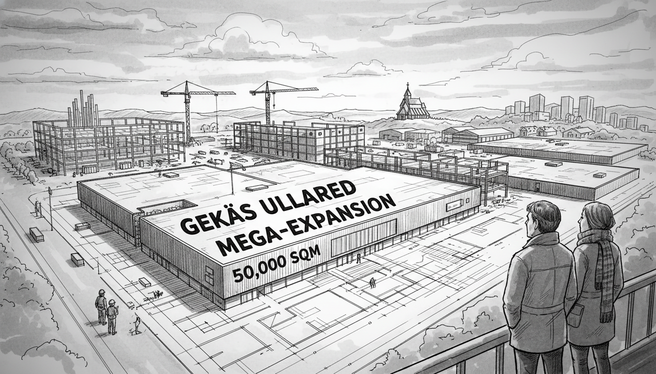 Sweden's Gekås Ullared Plans 50,000 sqm Mega-Expansion