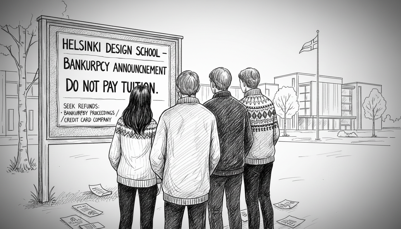 Finnish Authorities Warn Design School Students Not to Pay Tuition Bills