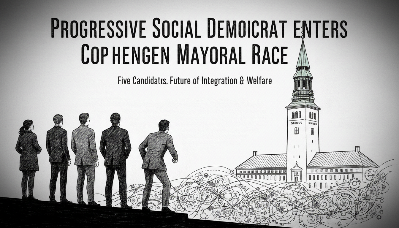 Progressive Social Democrat Enters Copenhagen Mayoral Race