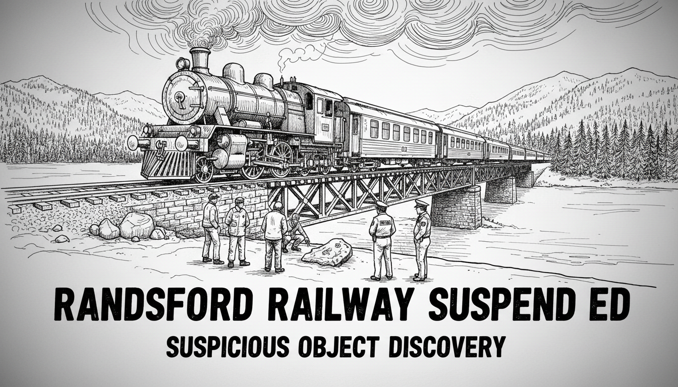 Randsfjord Railway Suspended Over Suspicious Object Discovery