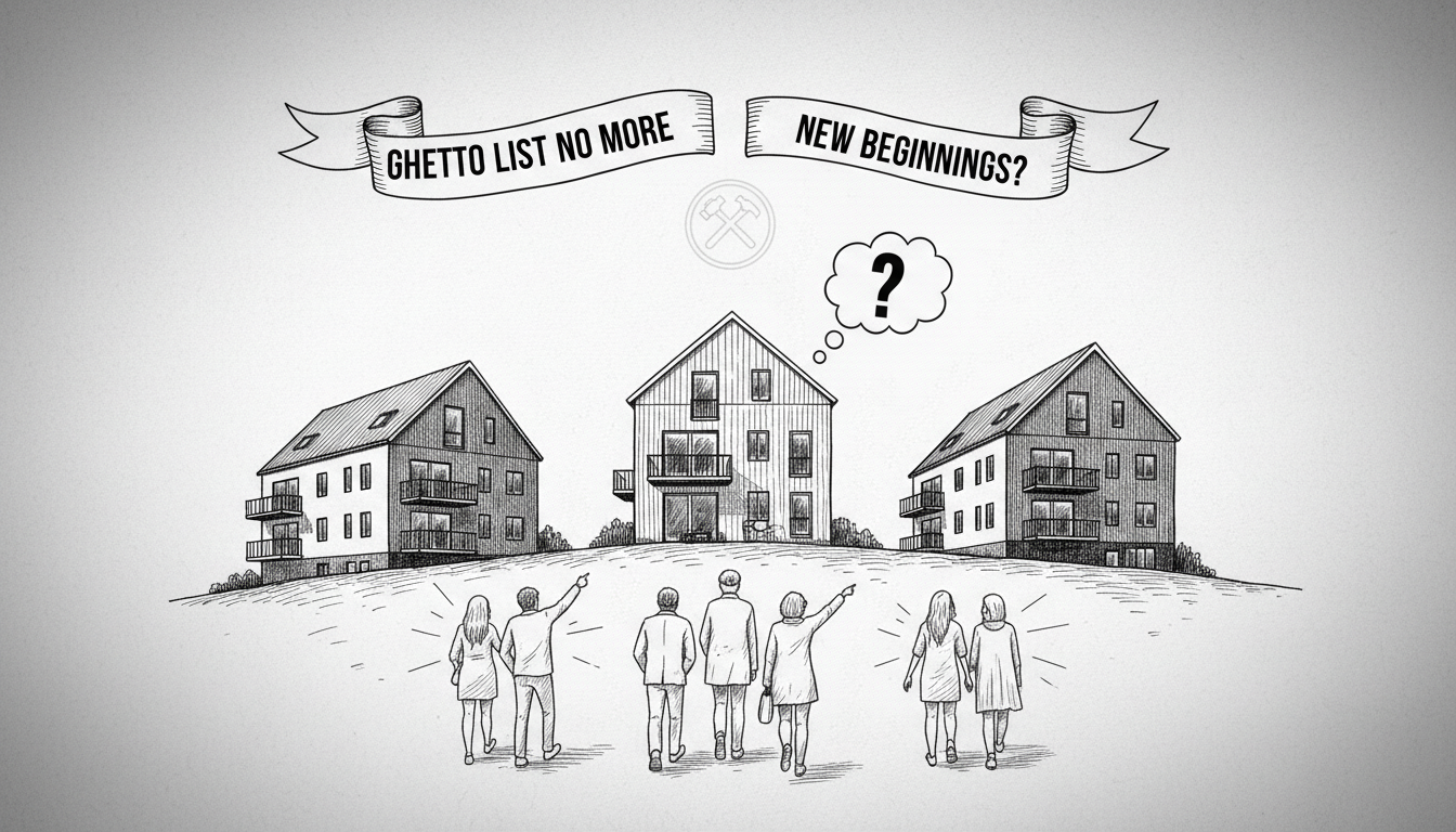 Three Danish Neighborhoods Shed 'Ghetto List' Status as Residents Question Original Label