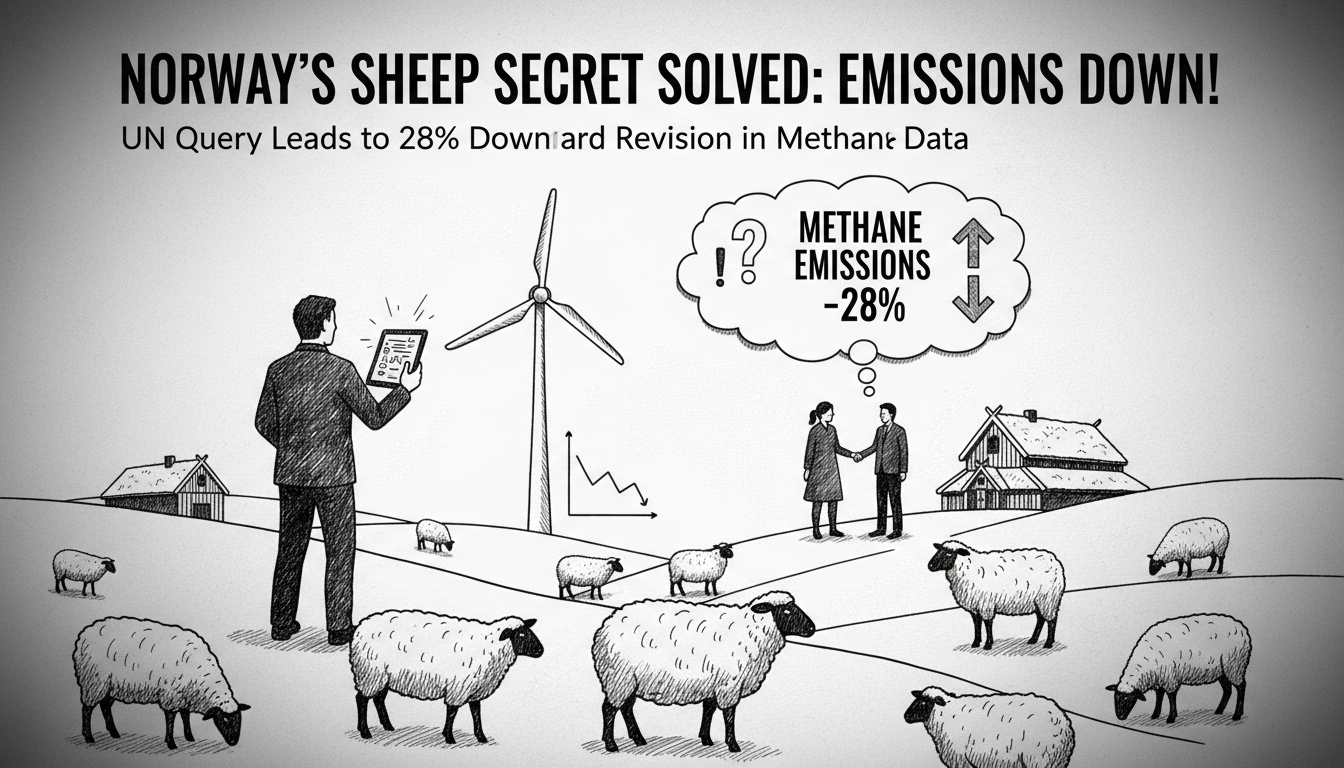 Norway Corrects Sheep Methane Emissions Data Following UN Query