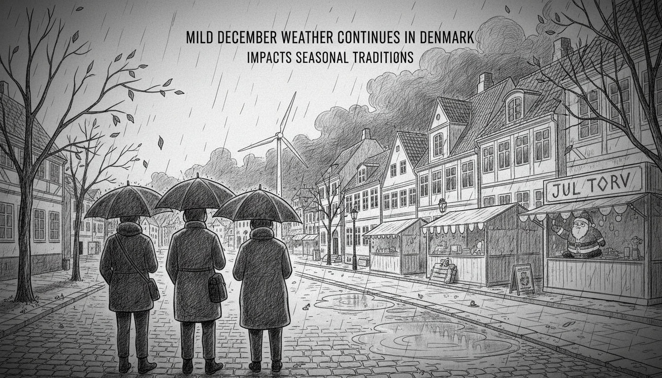 Mild December Weather Continues in Denmark, Impacts Seasonal Traditions
