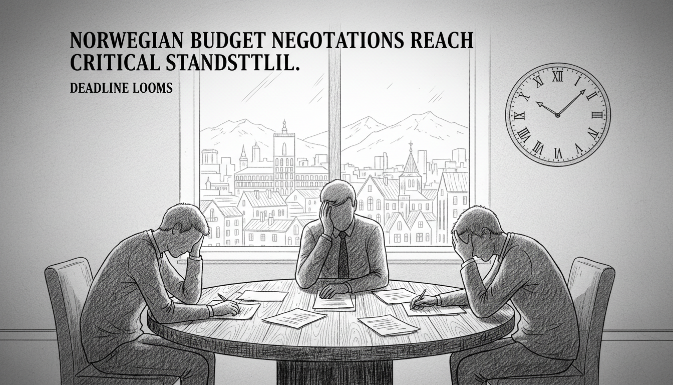 Norwegian Budget Negotiations Reach Critical Standstill