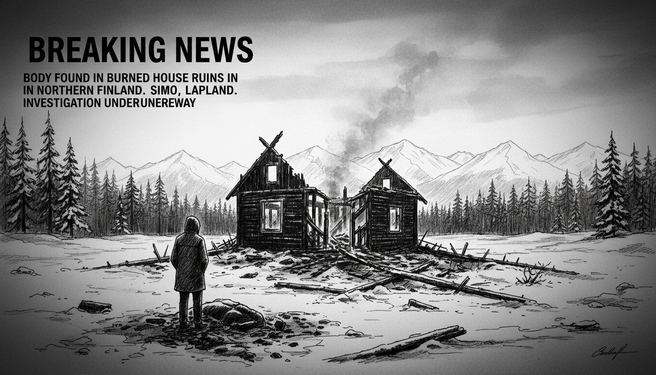 Body Found in Burned House Ruins in Northern Finland