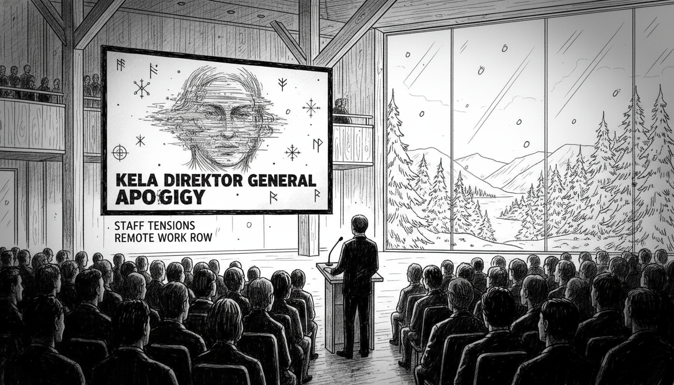 Kela Director General Issues Apology Video Amid Staff Tensions