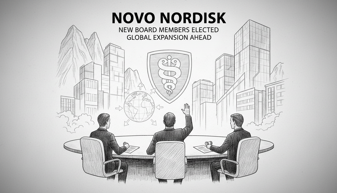 Novo Nordisk Elects New Board Members in Special Meeting