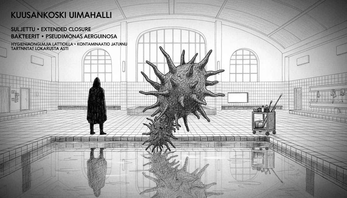 Bacteria Persists at Kuusankoski Swimming Pool, Extended Closure Continues