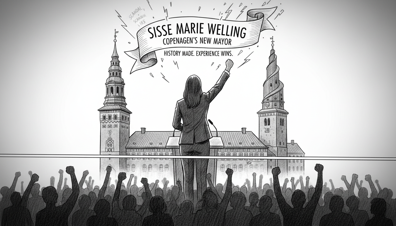 Sisse Marie Welling Makes History as Copenhagen's New Mayor