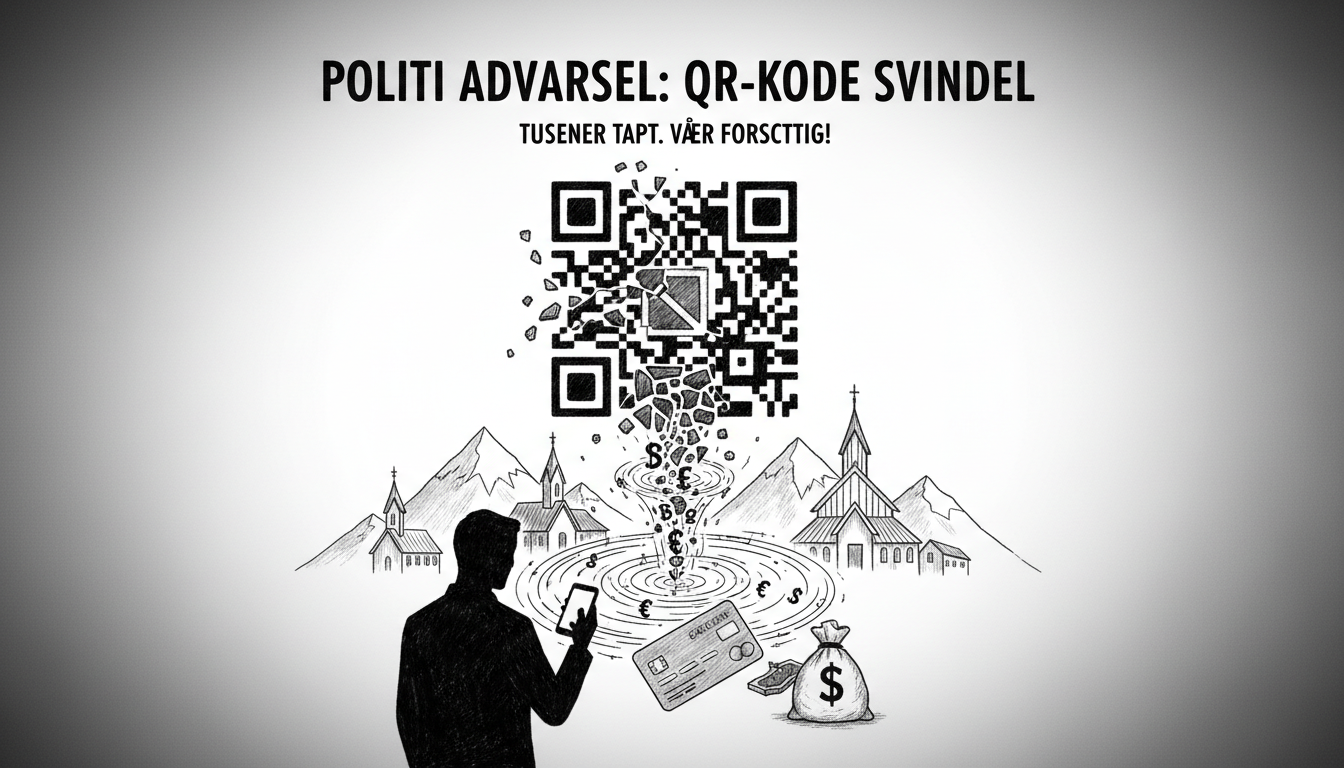 Police Warn About QR Code Payment Scams in Norway