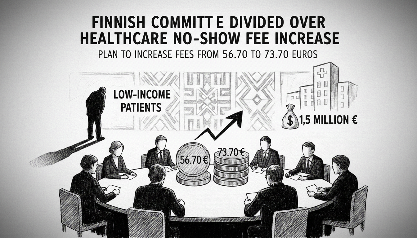 Finnish Committee Divided Over Healthcare No-Show Fee Increase