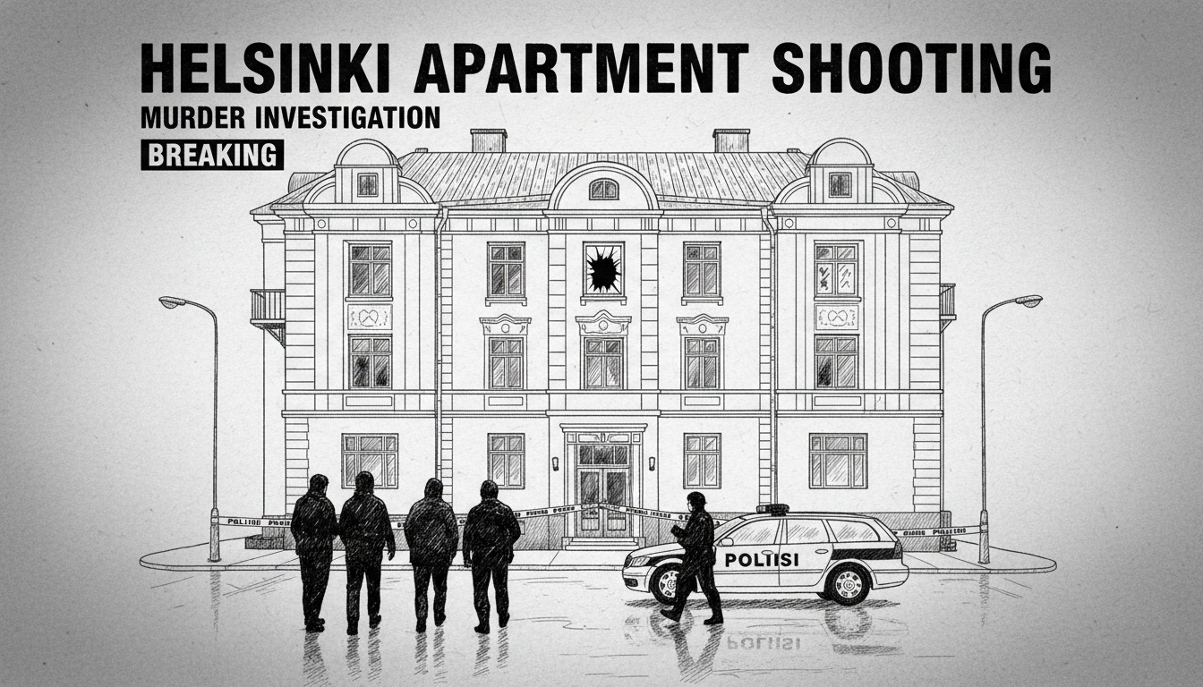 Helsinki Apartment Shooting Sparks Murder Investigation