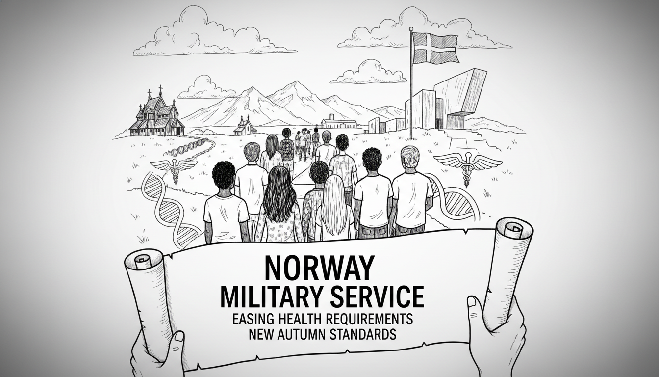 Norway Eases Military Service Health Requirements