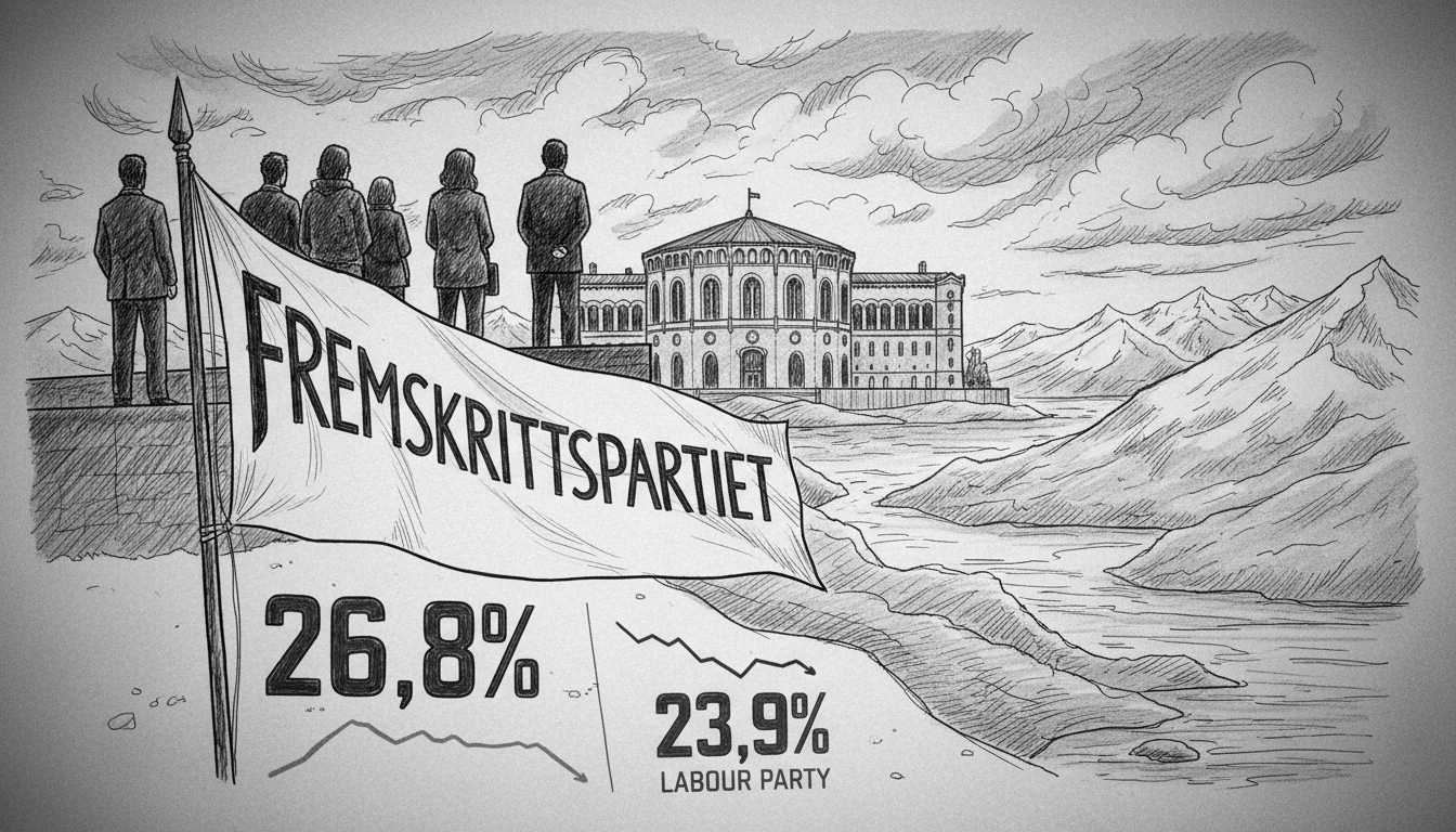 Norway Poll Shows Progress Party Becomes Largest Political Force