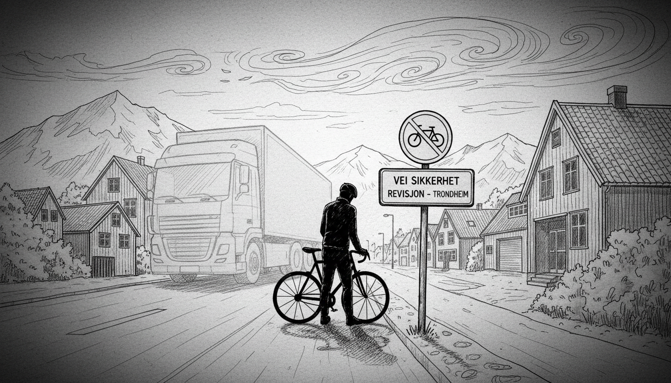 Cyclist Fatality Sparks Road Safety Review in Trondheim