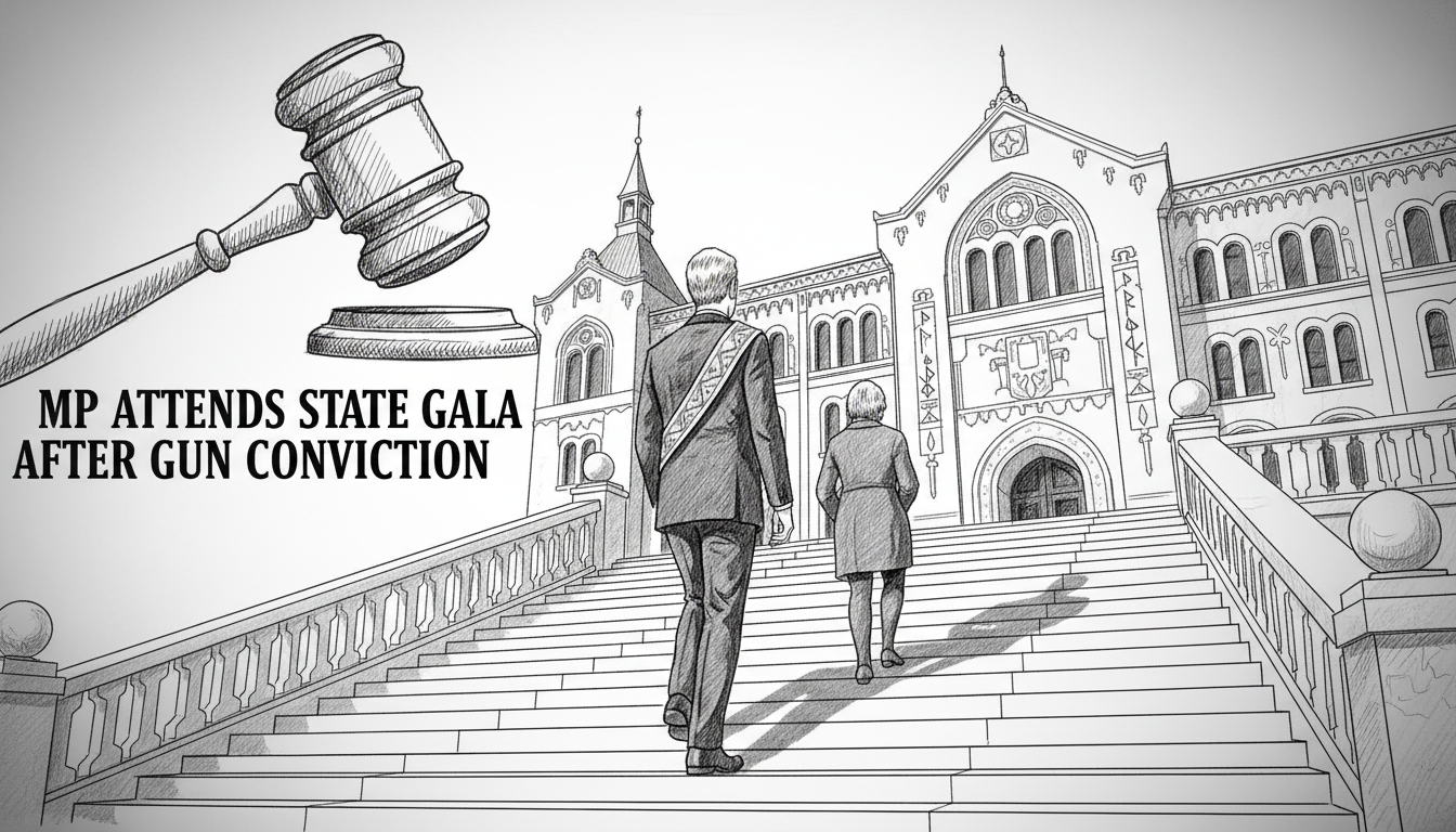 Finnish MP Attends State Gala After Gun Conviction