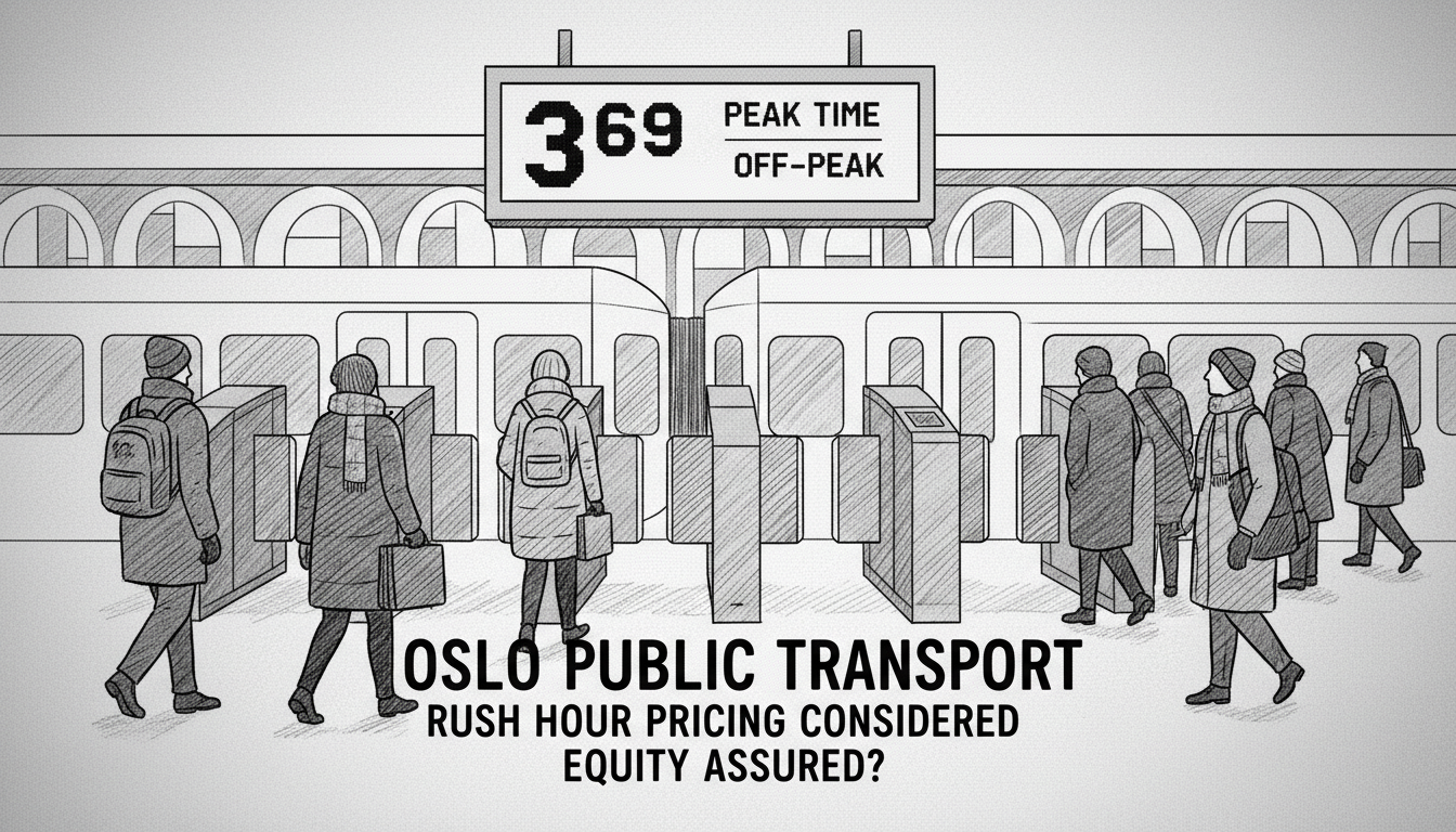 Oslo Public Transport Considers Rush Hour Pricing