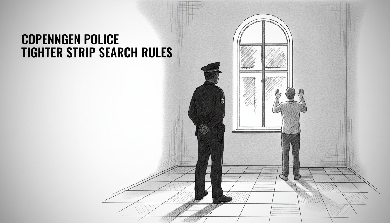 Copenhagen Police Tighten Strip Search Rules Following Complaints