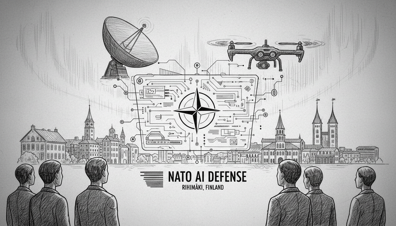 NATO Tests New Defense AI Technology in Finnish City of Riihimäki