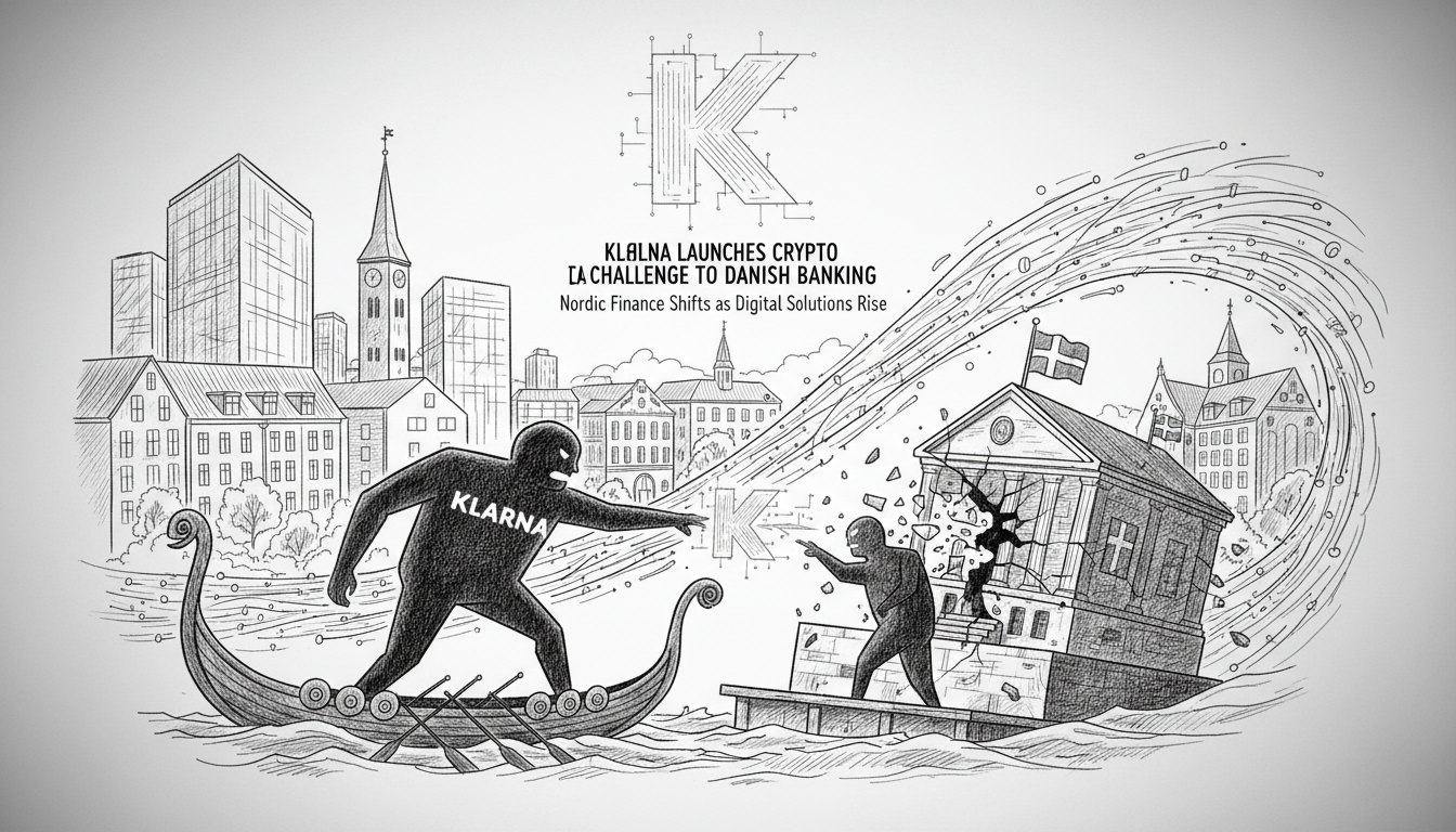 Klarna Launches Cryptocurrency Challenging Danish Banking Sector