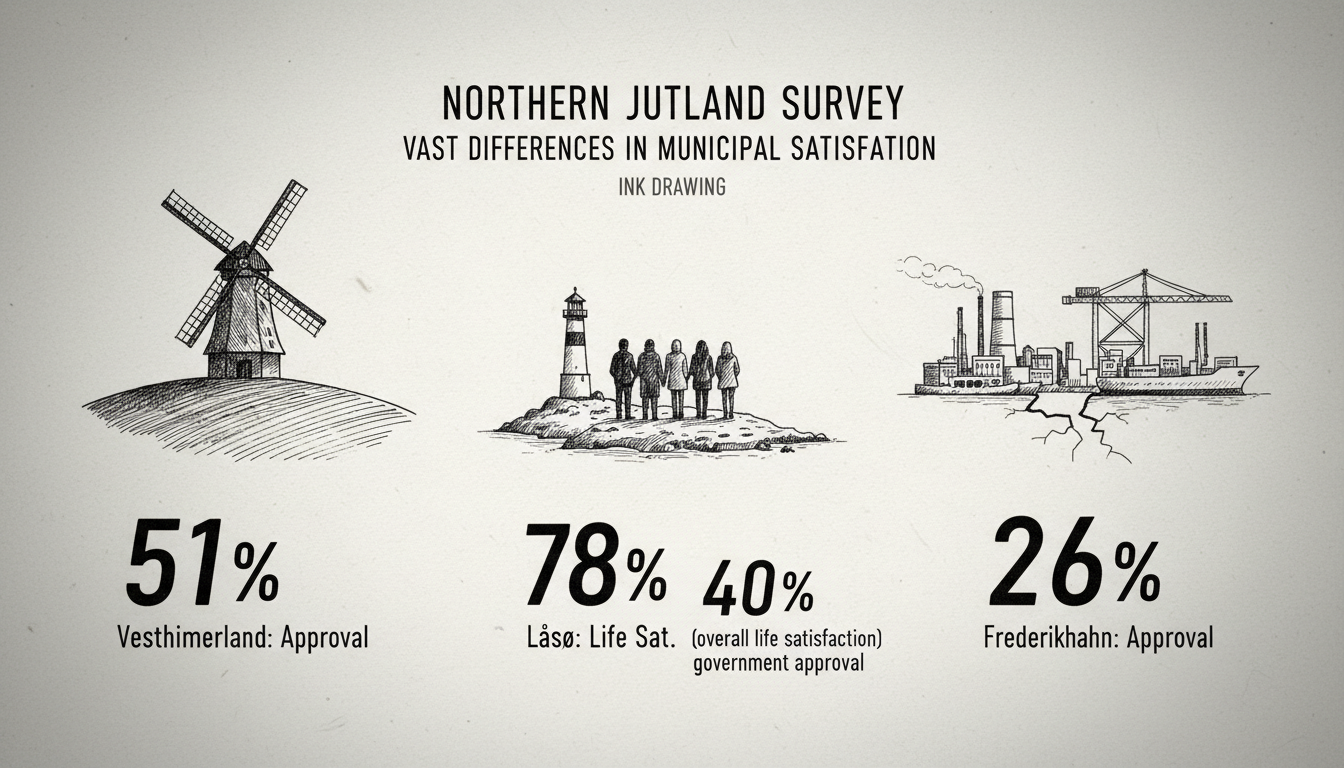 Northern Jutland Survey Reveals Vast Differences in Municipal Satisfaction