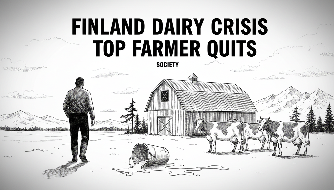 Finland Dairy Crisis: Top Farmer Quits